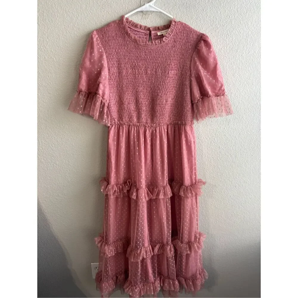 ❤️Tea N Rose Kamala Dusty Blush Dress